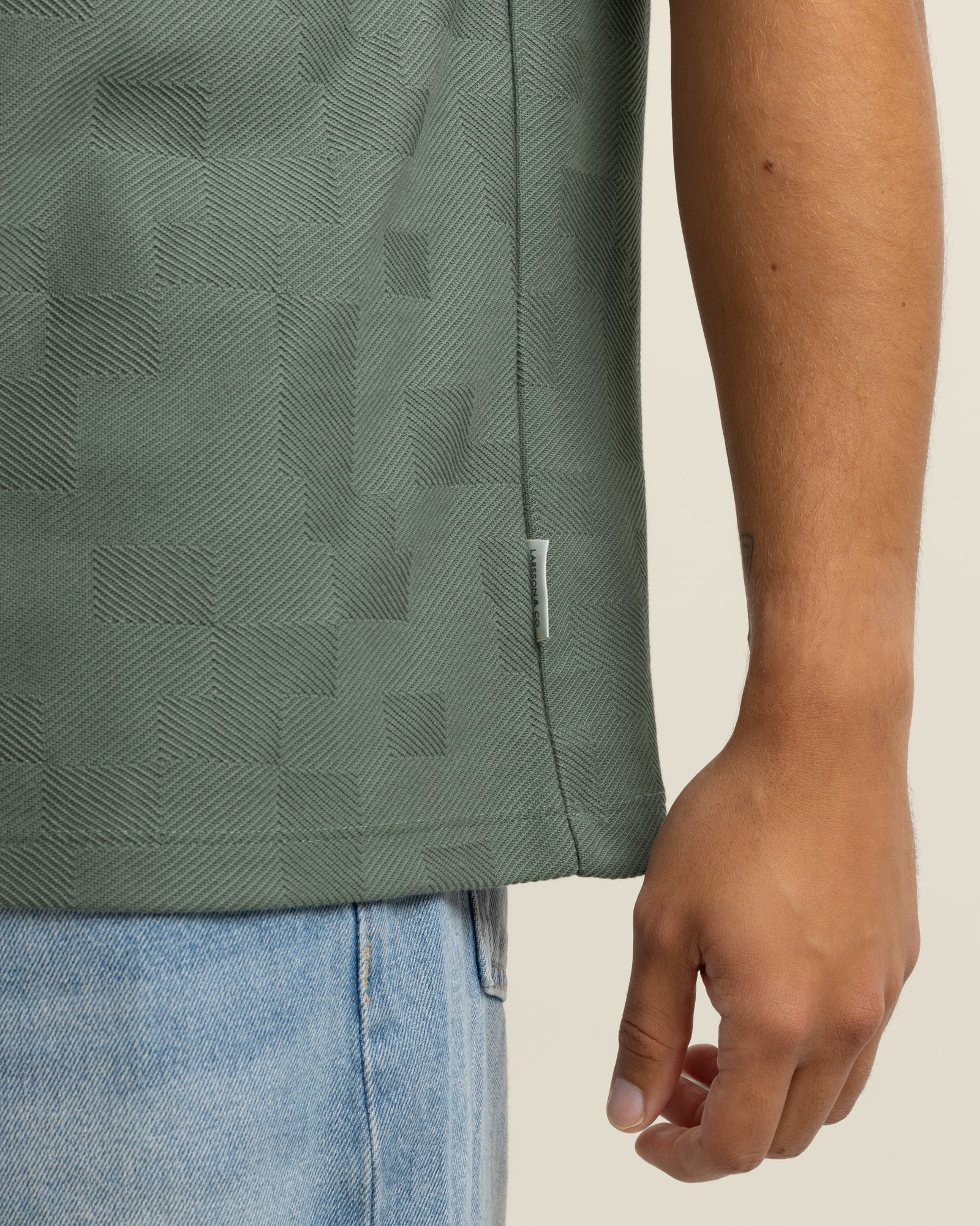 Anders - Geometric Jacquard Polo Shirt - Image 21