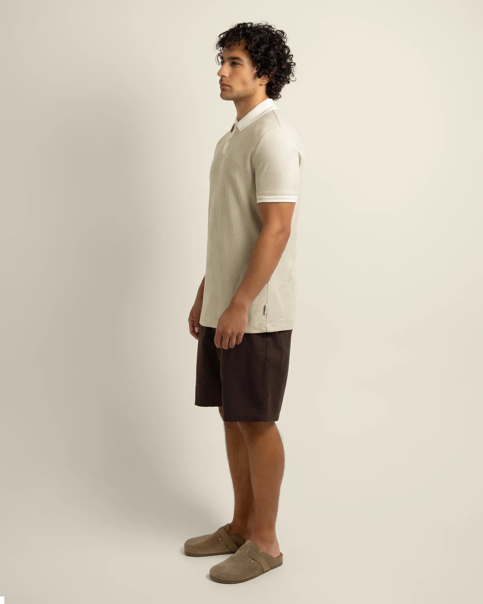 Anders - Geometric Jacquard Polo Shirt - Image 27