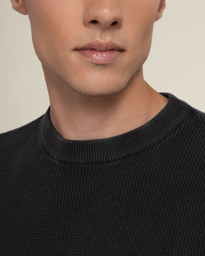 Berkelse - Vintage Wash Crew Neck Jumper - Image 11