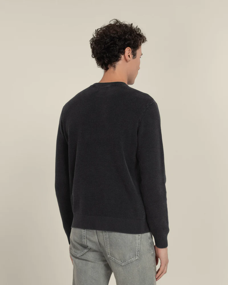 Berkelse - Vintage Wash Crew Neck Jumper - Image 14