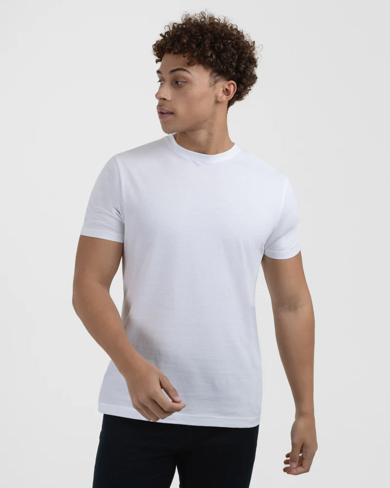Black, Grey & White 3 Pack Short Sleeve T-Shirts - Image 4