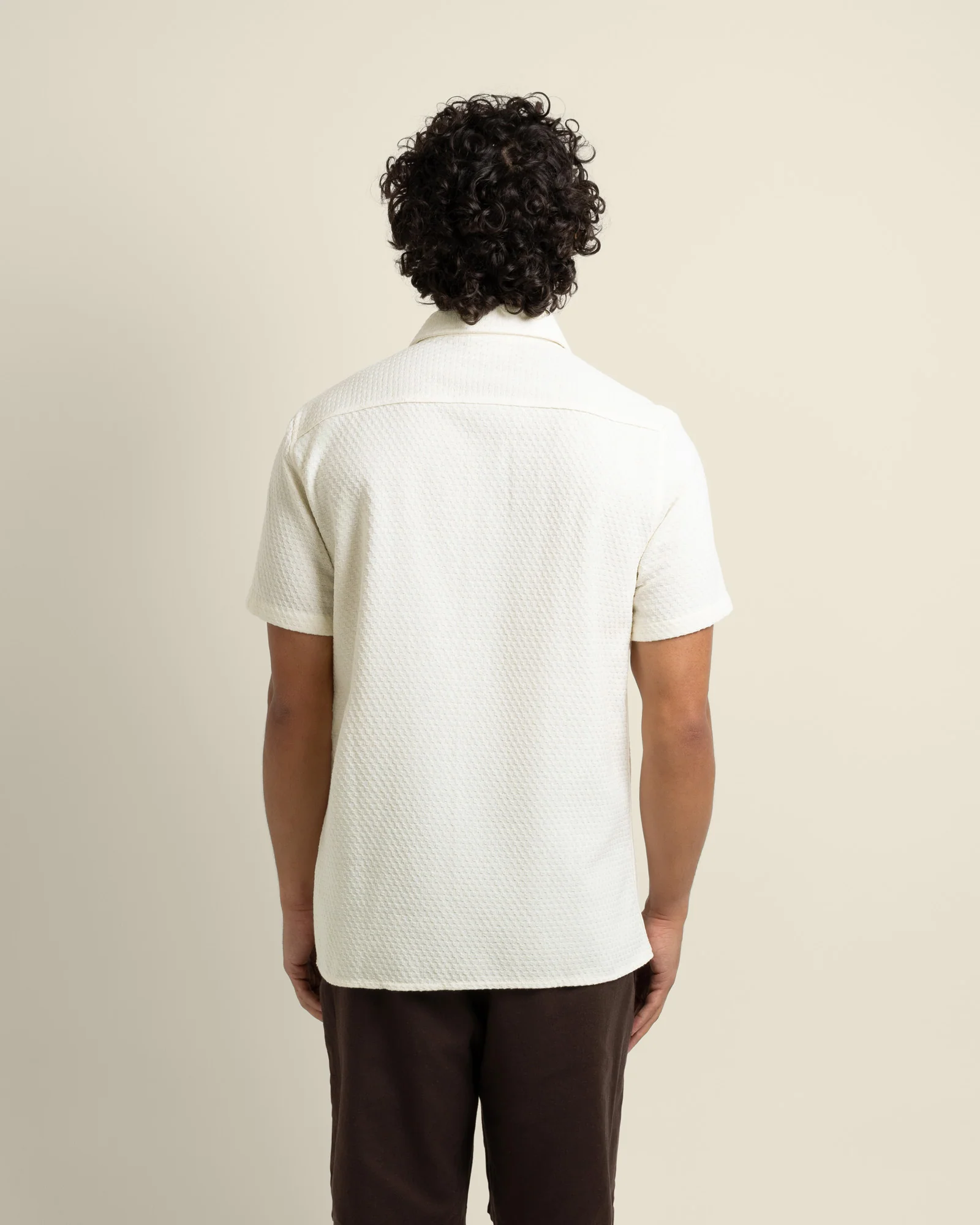 Carlsen - Square Jacquard Short Sleeve Shirt - Image 6