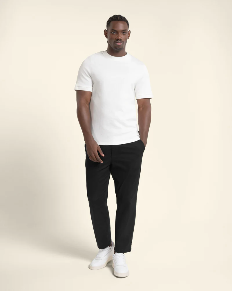 Drawstring Waist Regular Fit Chino Trouser - Image 10