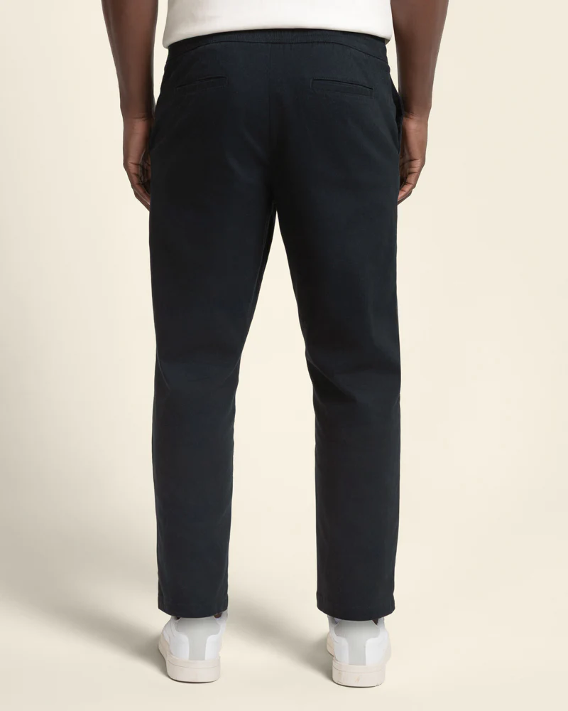 Drawstring Waist Regular Fit Chino Trouser - Image 5