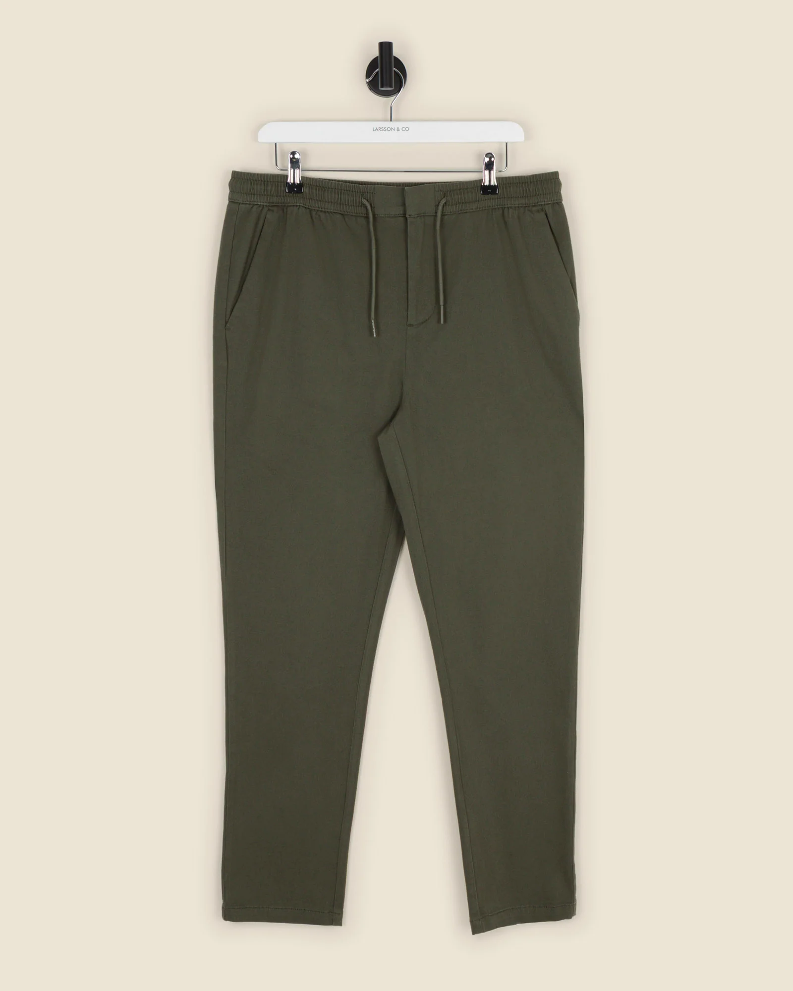 Drawstring Waist Slim Fit Chino Trouser - Image 15