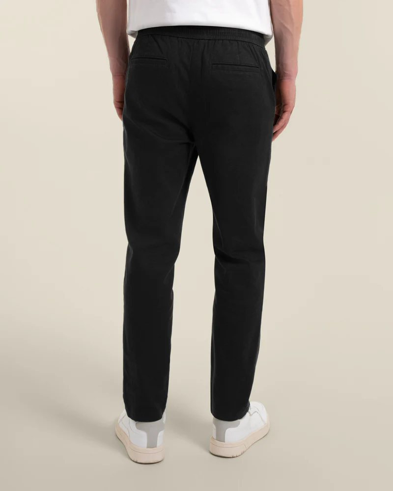 Drawstring Waist Slim Fit Chino Trouser - Image 7