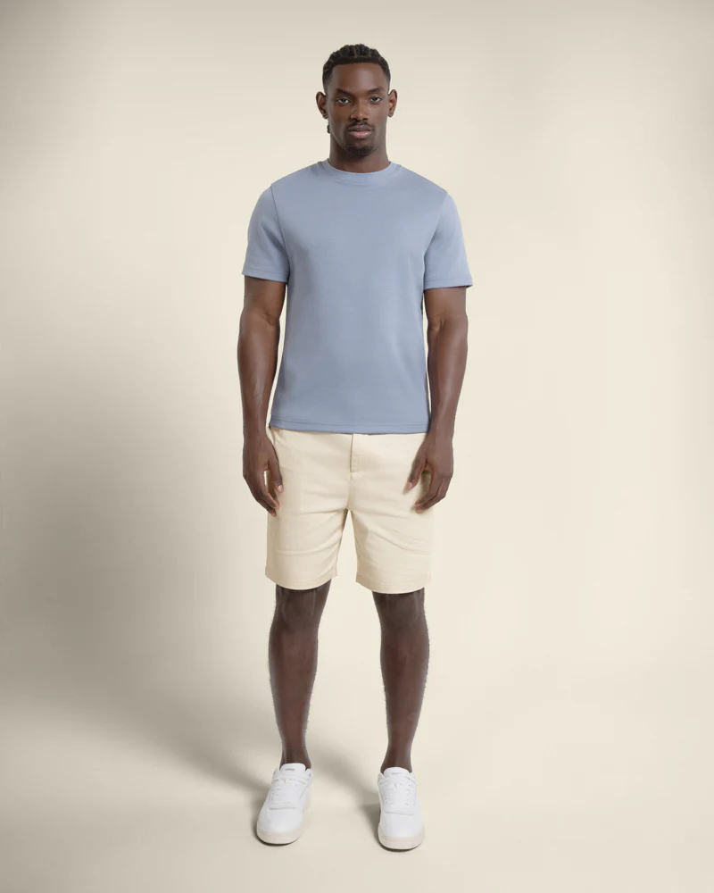 Drawstring Stretch Chino Shorts - Image 15