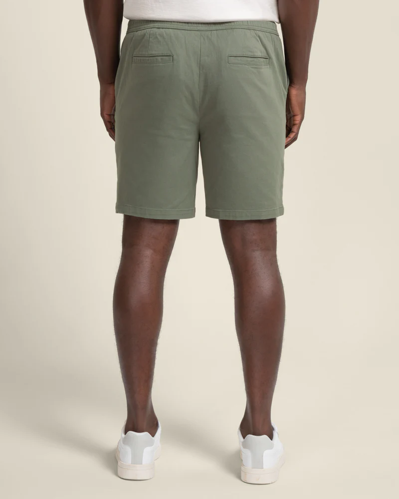 Drawstring Stretch Chino Shorts - Image 26