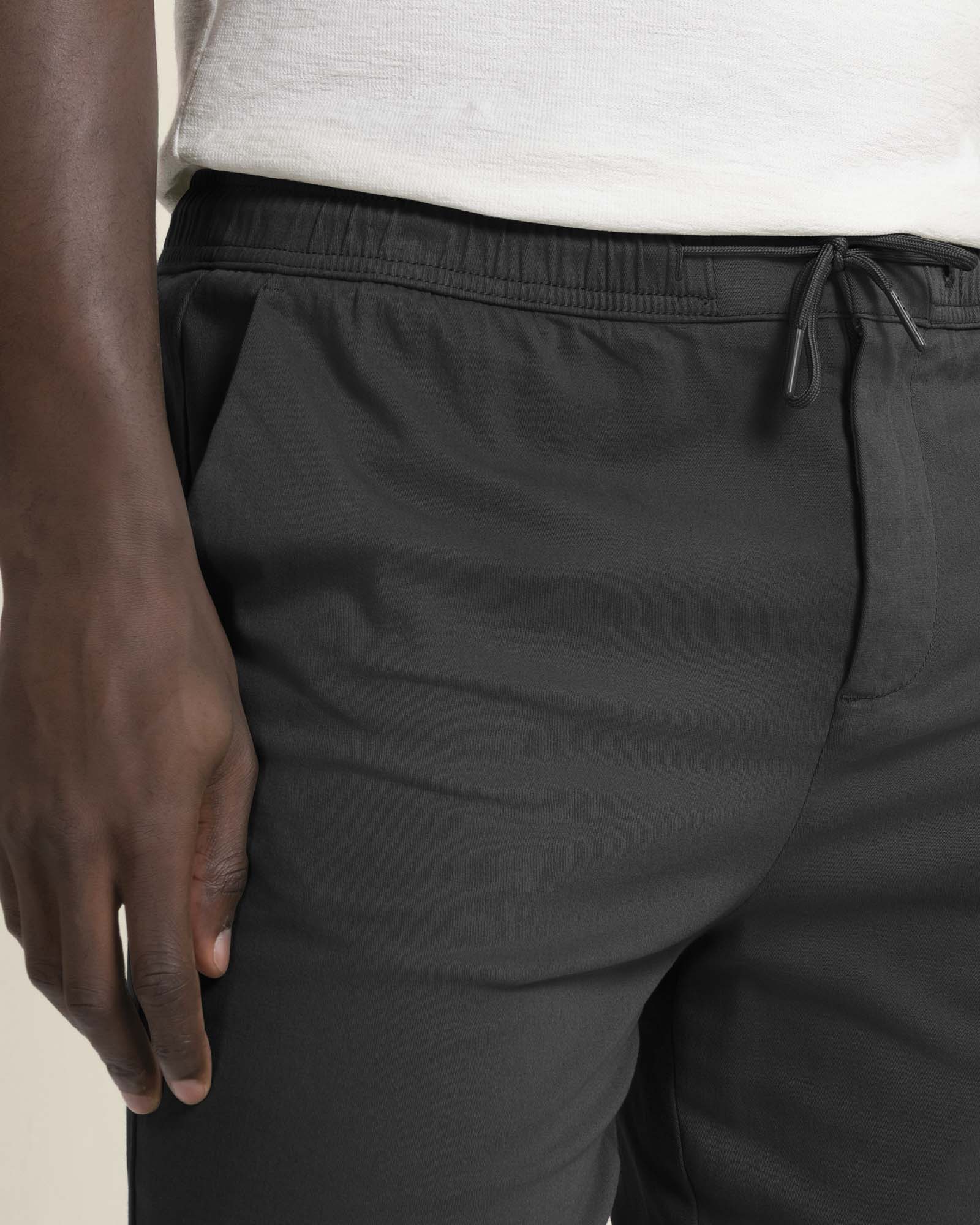 Drawstring Stretch Chino Shorts - Image 30