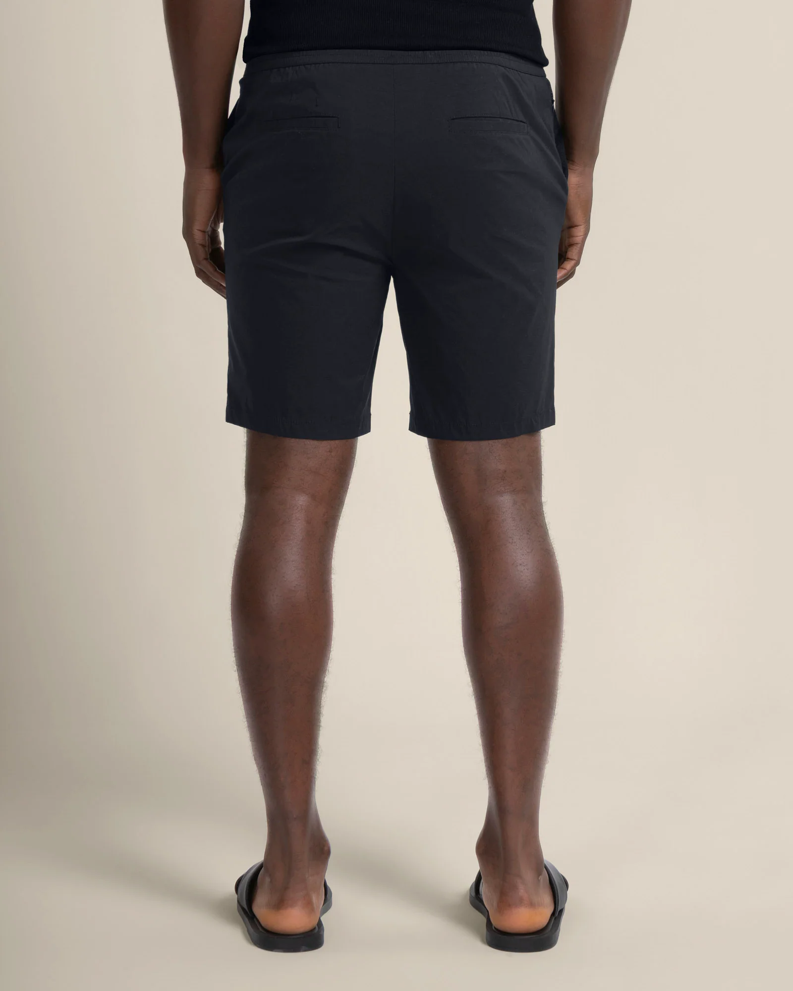 Drawstring Stretch Nylon Shorts - Image 4