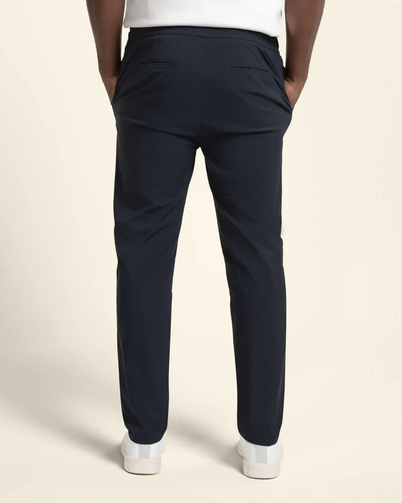 Drawstring Stretch Nylon Trouser - Image 4