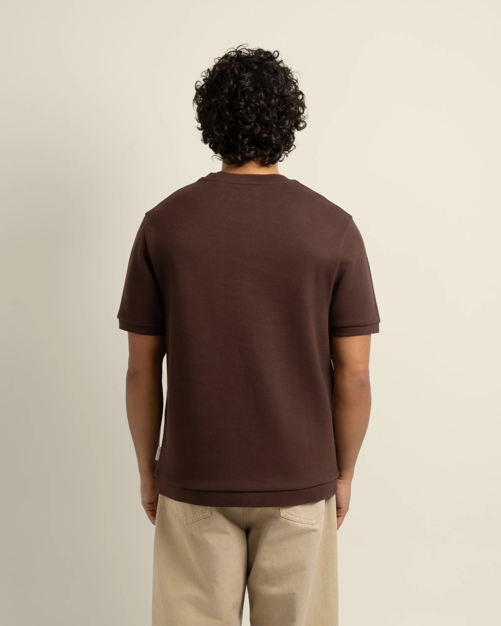 Gaia - Ribbed Knit Heavy T-Shirt - Image 16