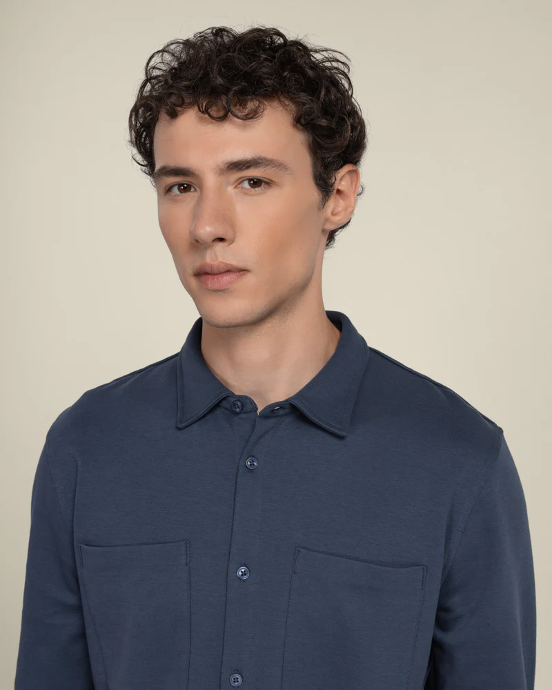Gudhjem - Interlock Jersey Long Sleeve Shirt - Image 4