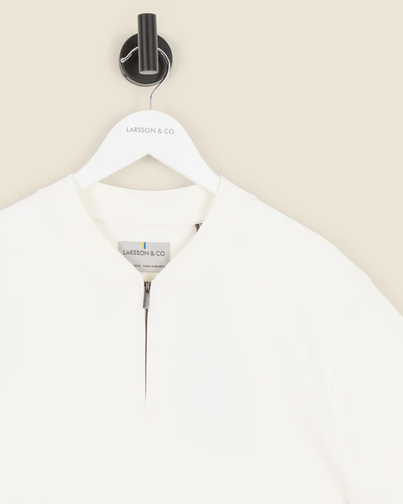 Heavy T-Shirt With Baseball Collar - Image 21