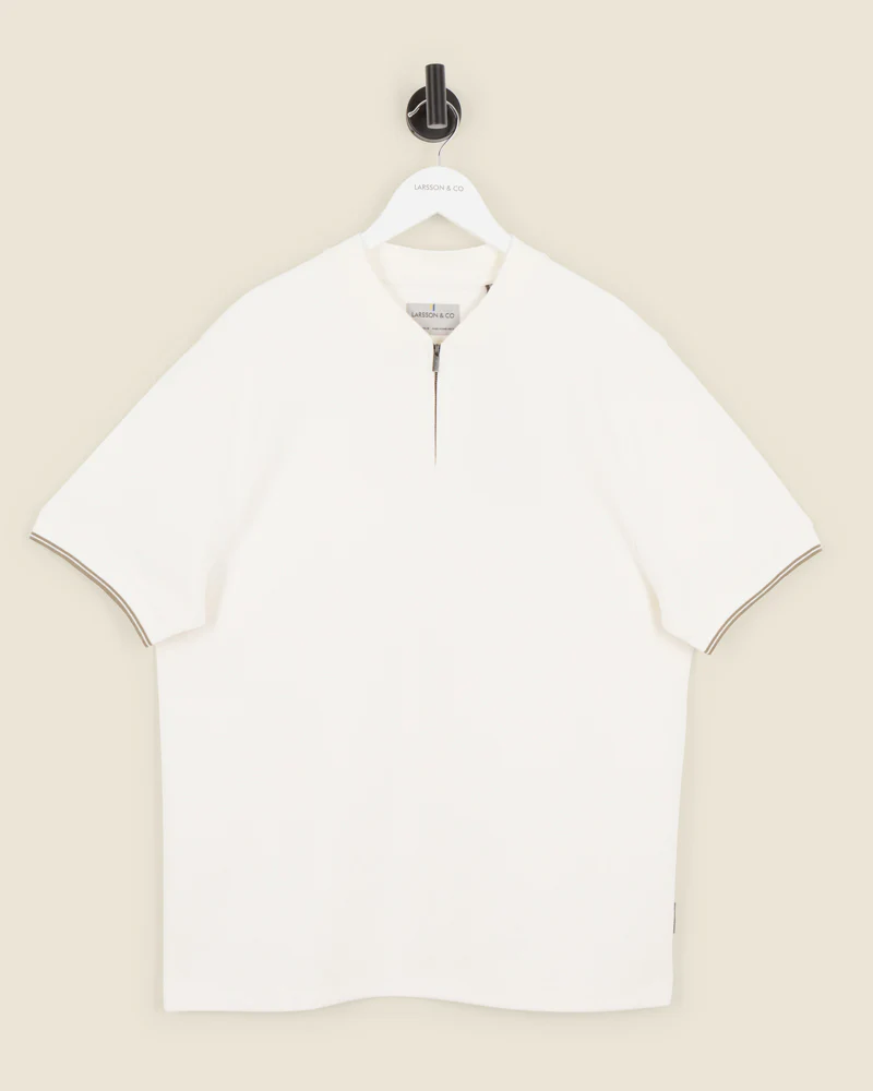 Heavy T-Shirt With Baseball Collar - Image 27