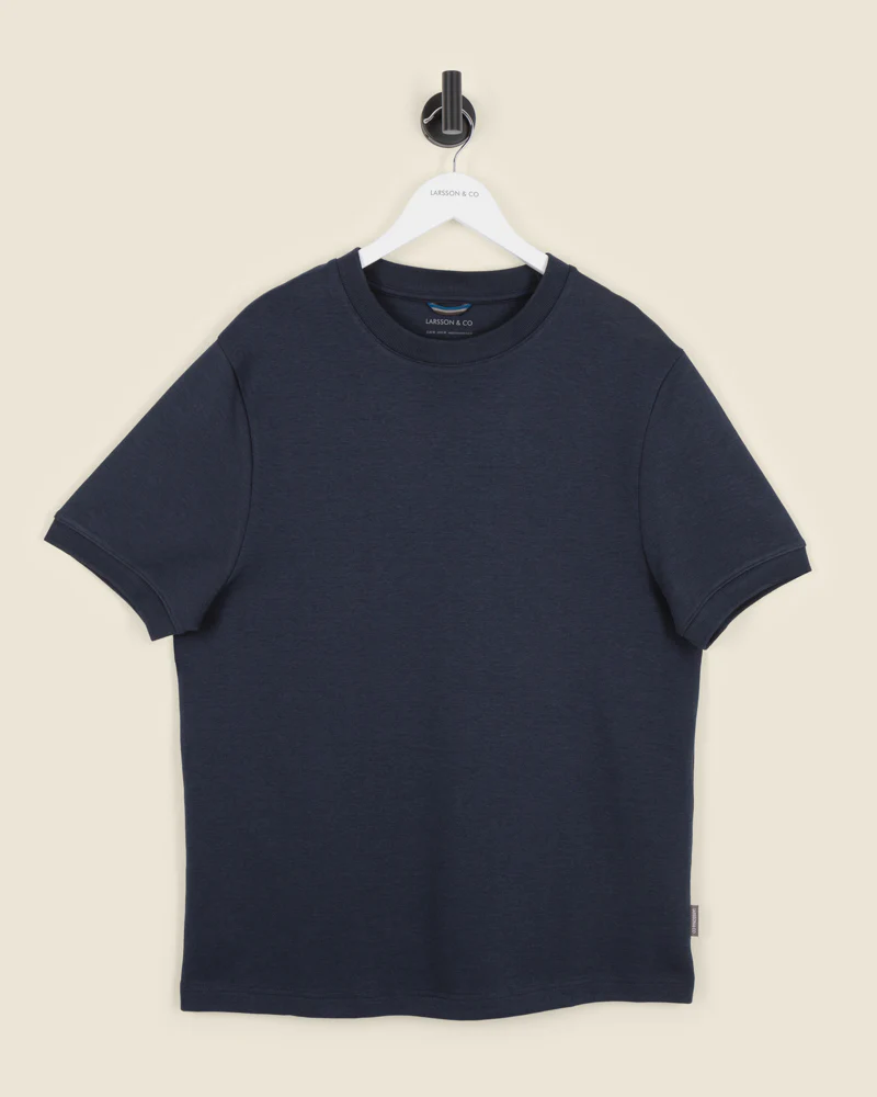 Heavy T-Shirt With Ribbed Details - Image 12