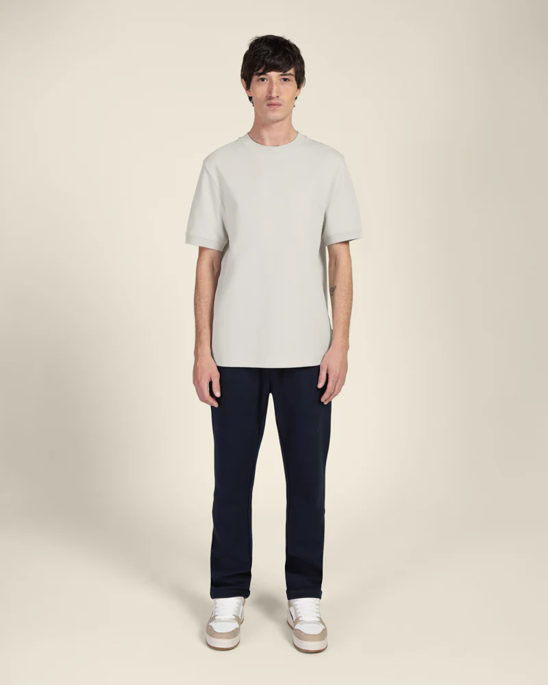 Heavy T-Shirt With Ribbed Details - Image 20