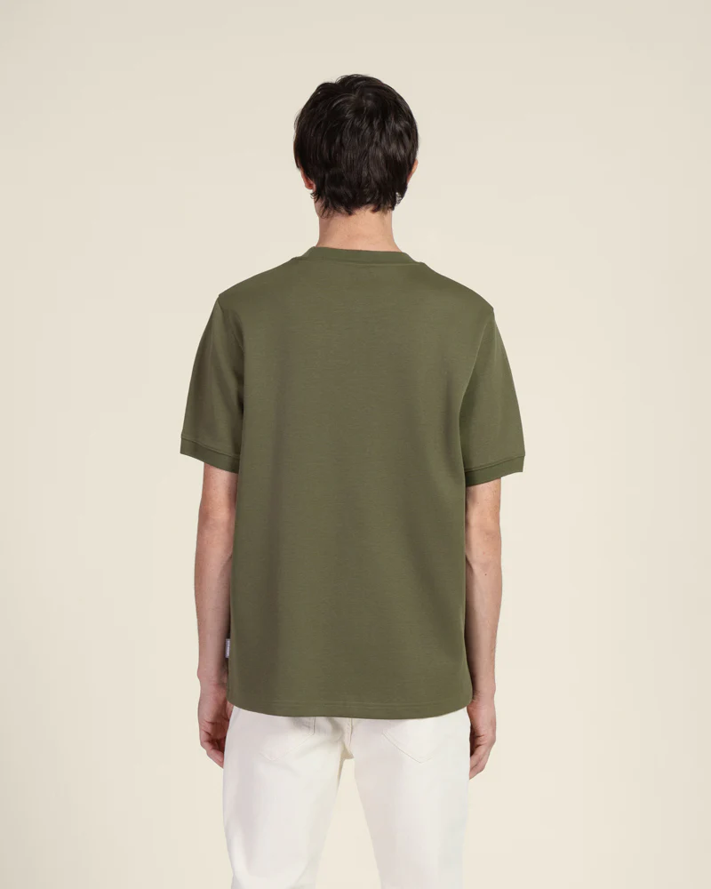 Heavy T-Shirt With Ribbed Details - Image 29