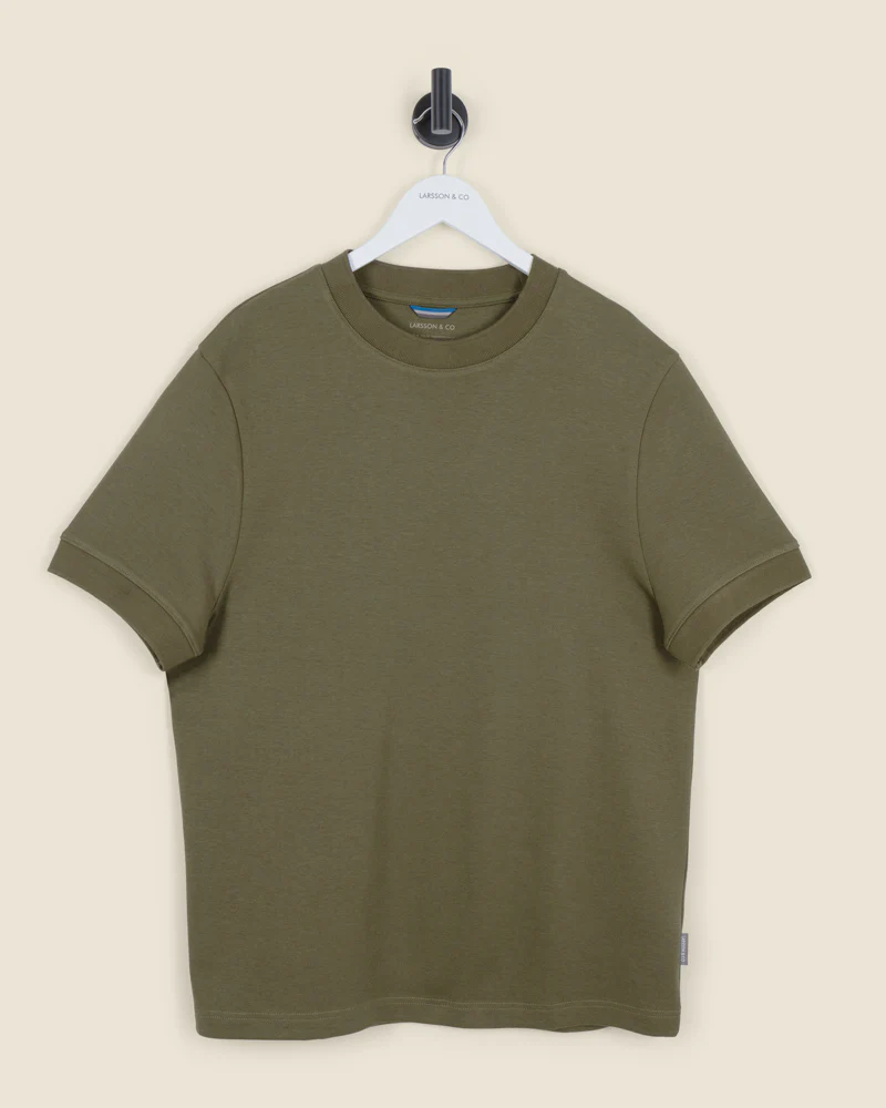 Heavy T-Shirt With Ribbed Details - Image 30