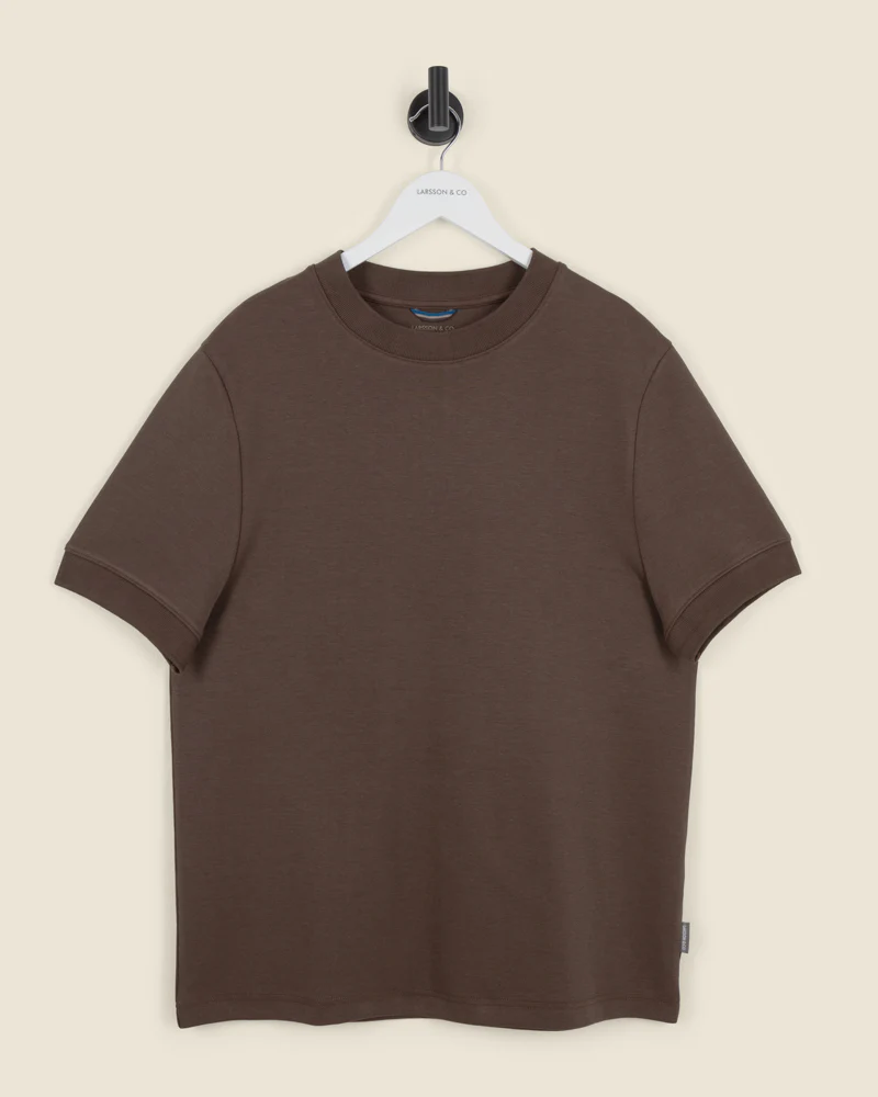 Heavy T-Shirt With Ribbed Details - Image 42