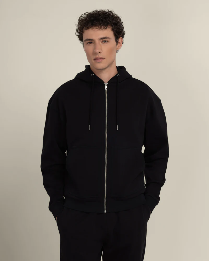 Jelling – Heavyweight Zip-Through Hoodie & Wide Leg Jogger Set - Image 4