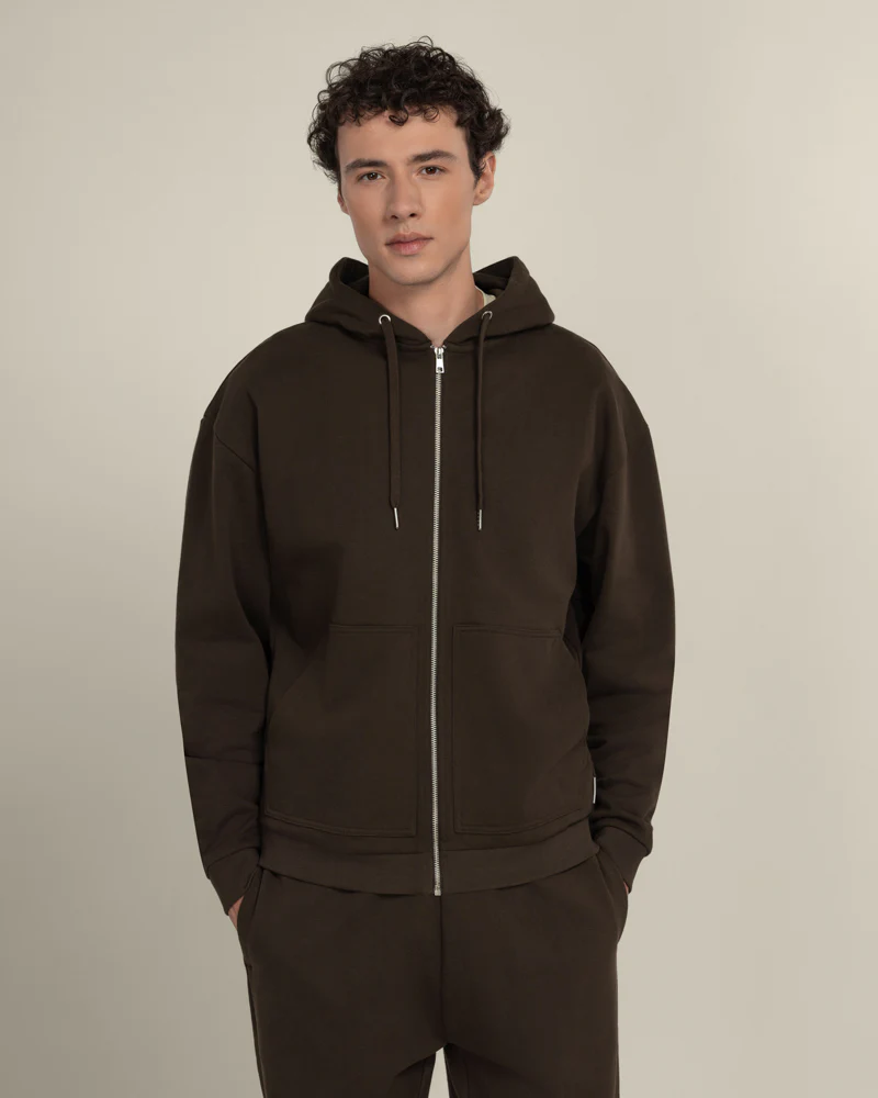Jelling – Heavyweight Zip-Through Hoodie & Wide Leg Jogger Set - Image 6