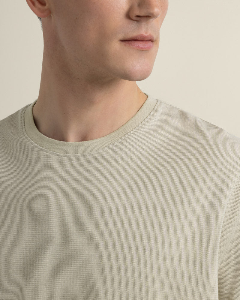 Jeppe - Textured Panelled T-Shirt - Image 12