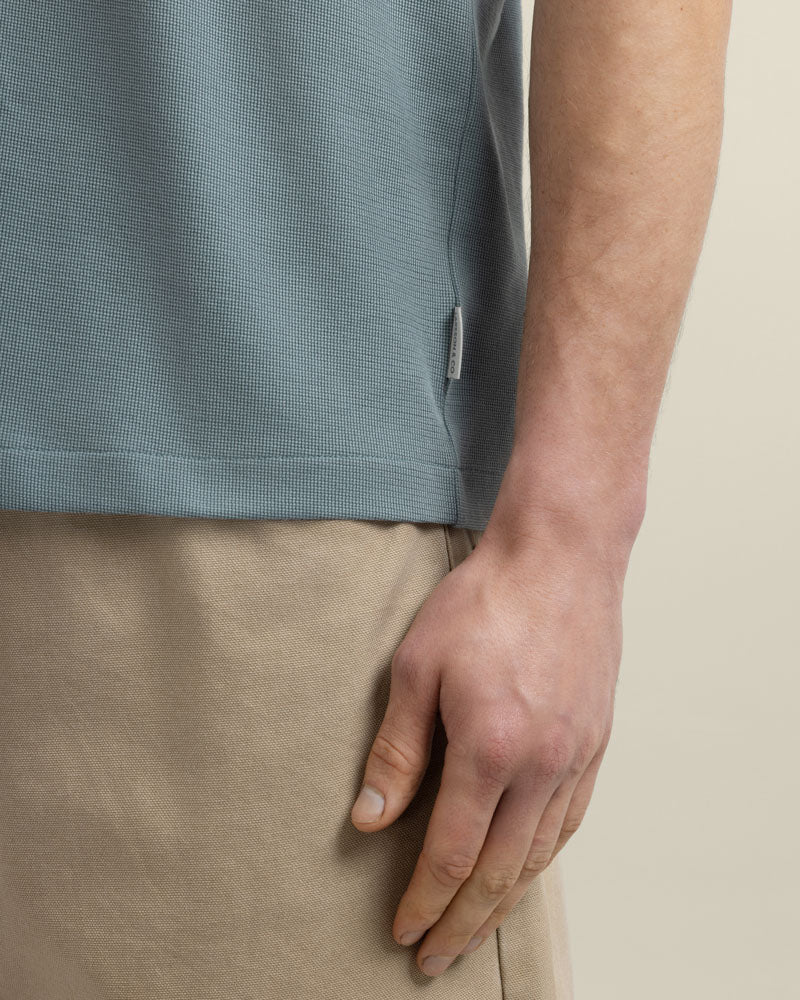 Jeppe - Textured Panelled T-Shirt - Image 6