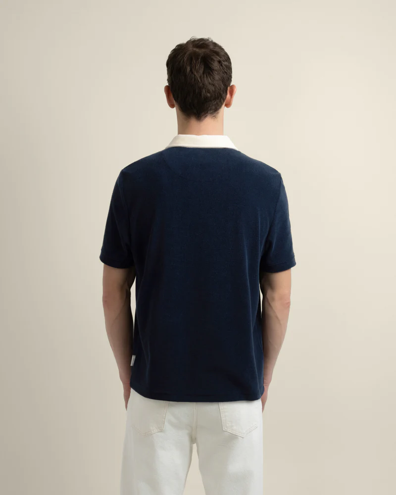 Jesper - Terry Resort Collar Polo Shirt - Image 6