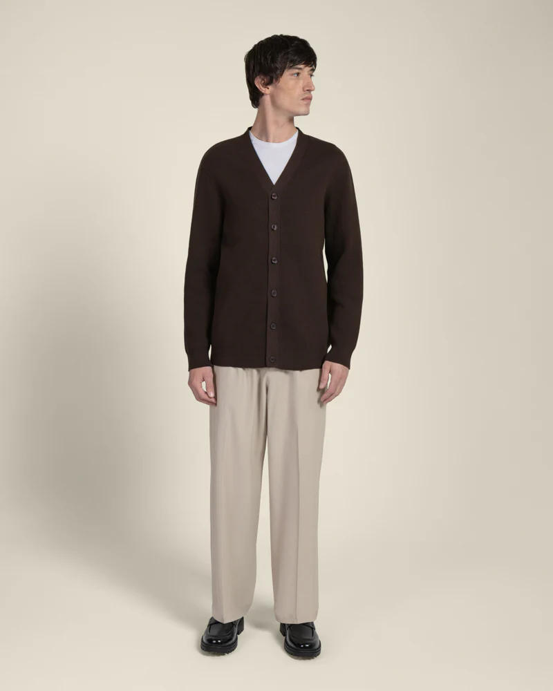 Milano Knit V-Neck Cardigan - Image 16