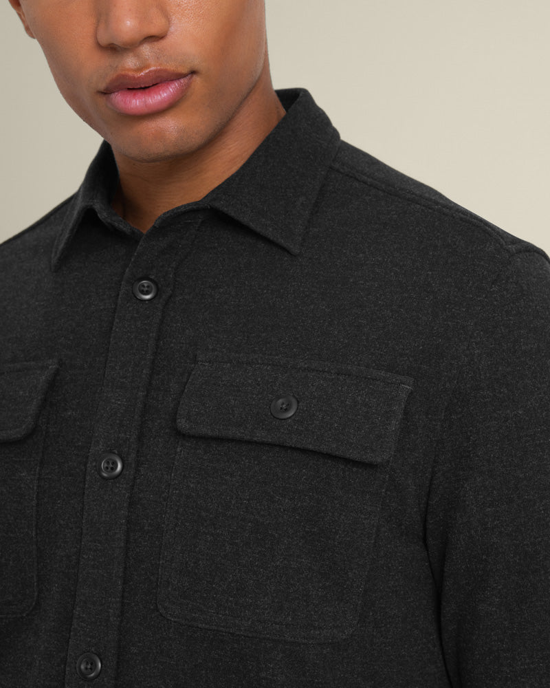 Malov - Jersey Casual Overshirt - Image 4