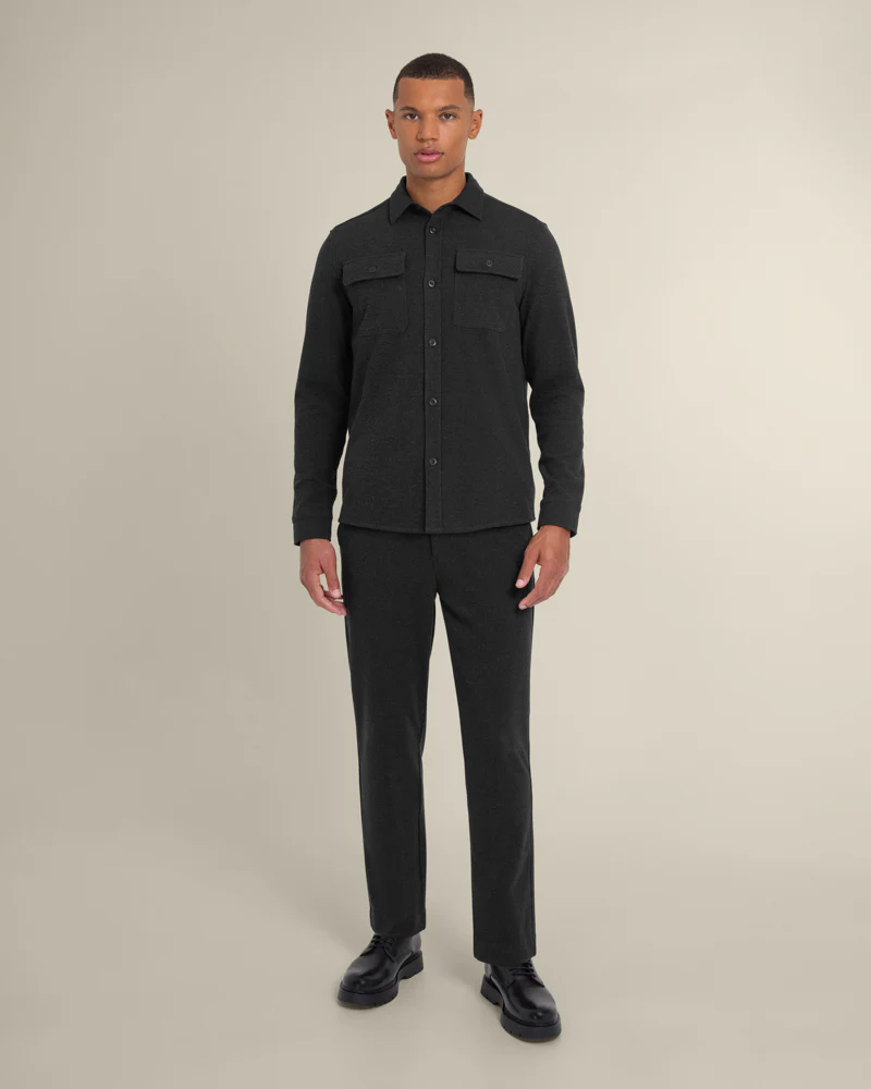 Malov – Jersey Casual Overshirt & Trouser Set - Image 6