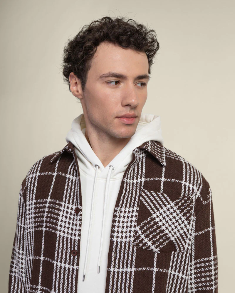 Check Overshirt - Image 12