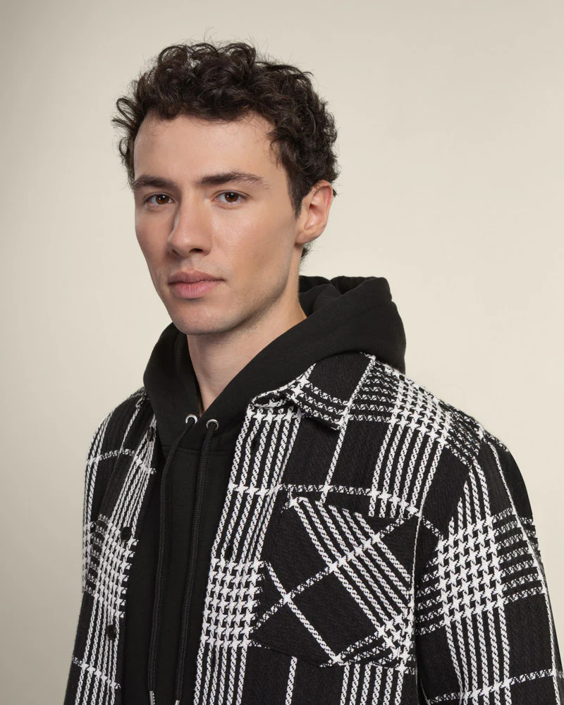Check Overshirt - Image 4