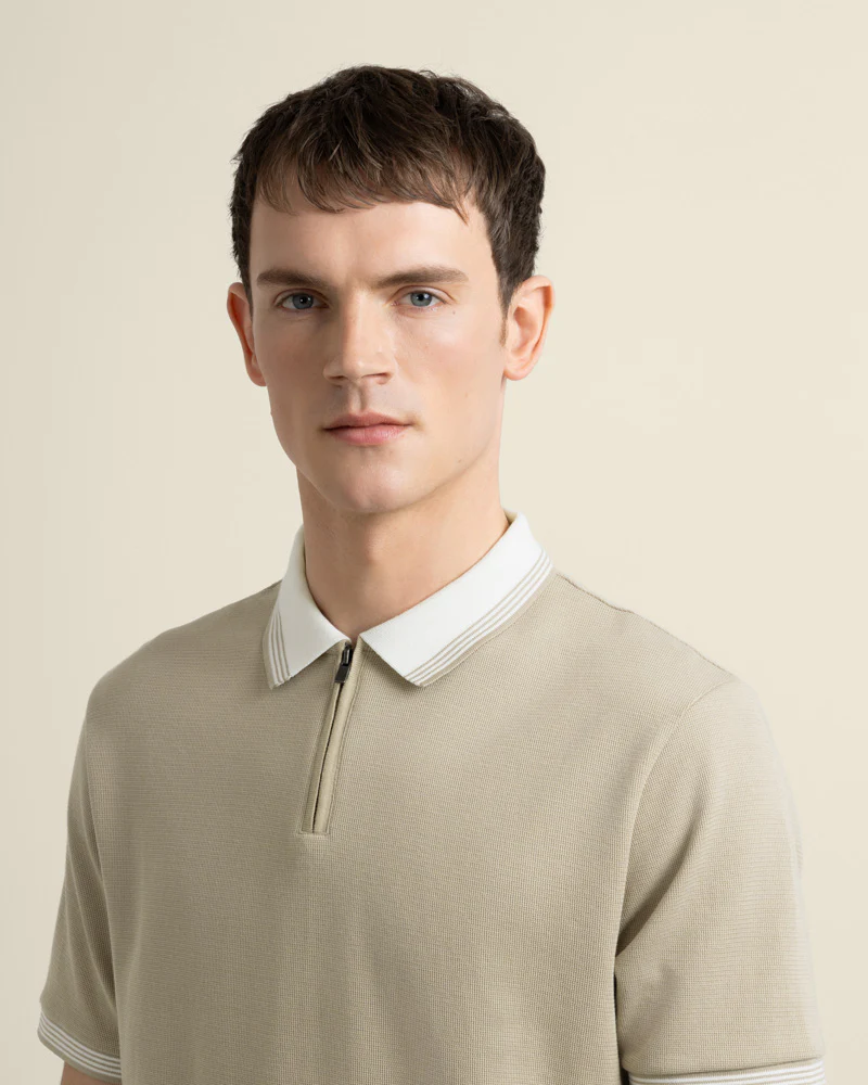 Nilsson - Contrast Rib Polo Shirt - Image 11