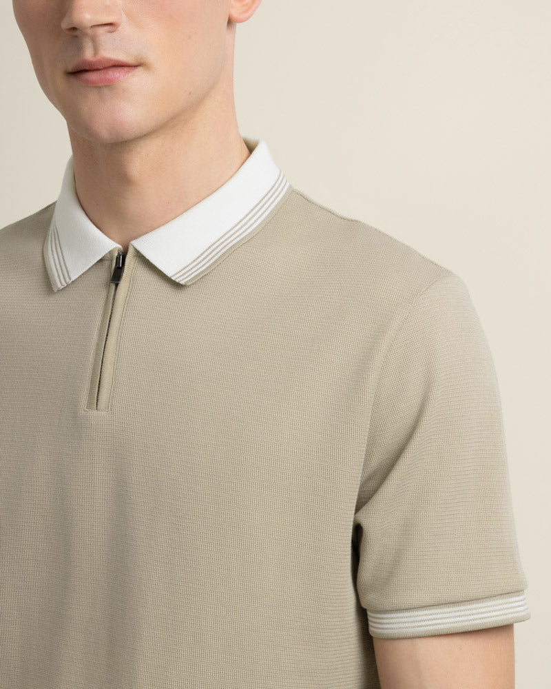 Nilsson - Contrast Rib Polo Shirt - Image 12