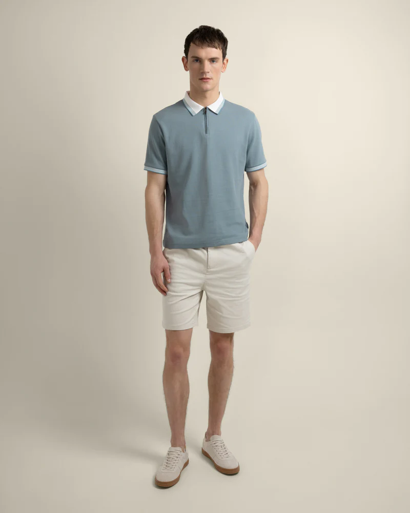Nilsson - Contrast Rib Polo Shirt - Image 3