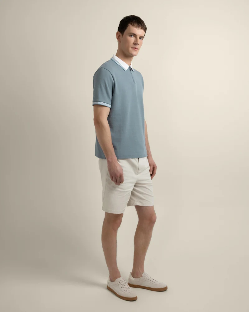 Nilsson - Contrast Rib Polo Shirt - Image 7