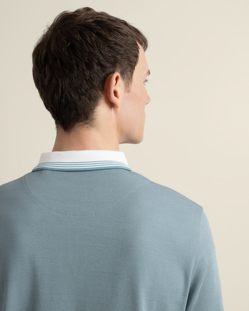 Nilsson - Contrast Rib Polo Shirt - Image 9
