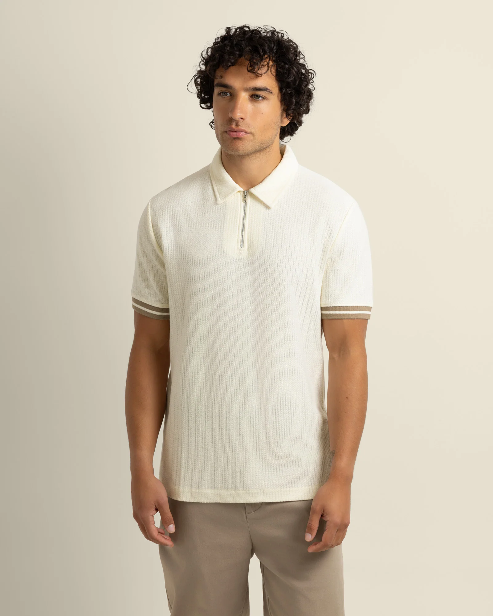Odin - Textured Polo Shirt