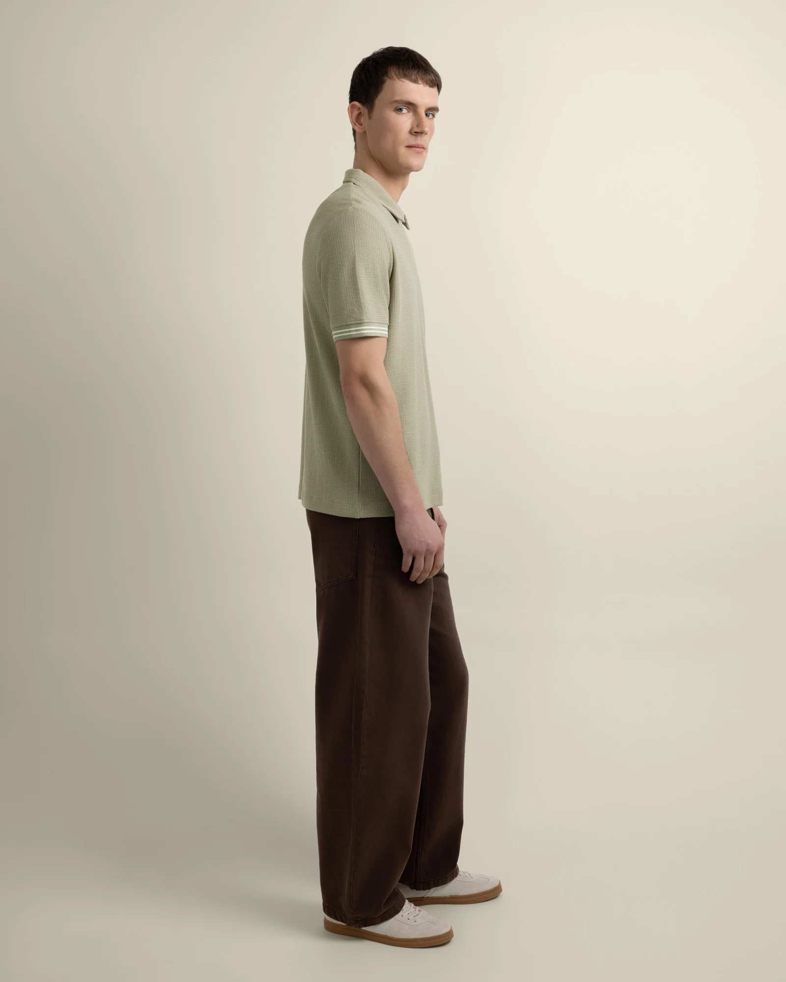 Odin - Textured Polo Shirt - Image 14