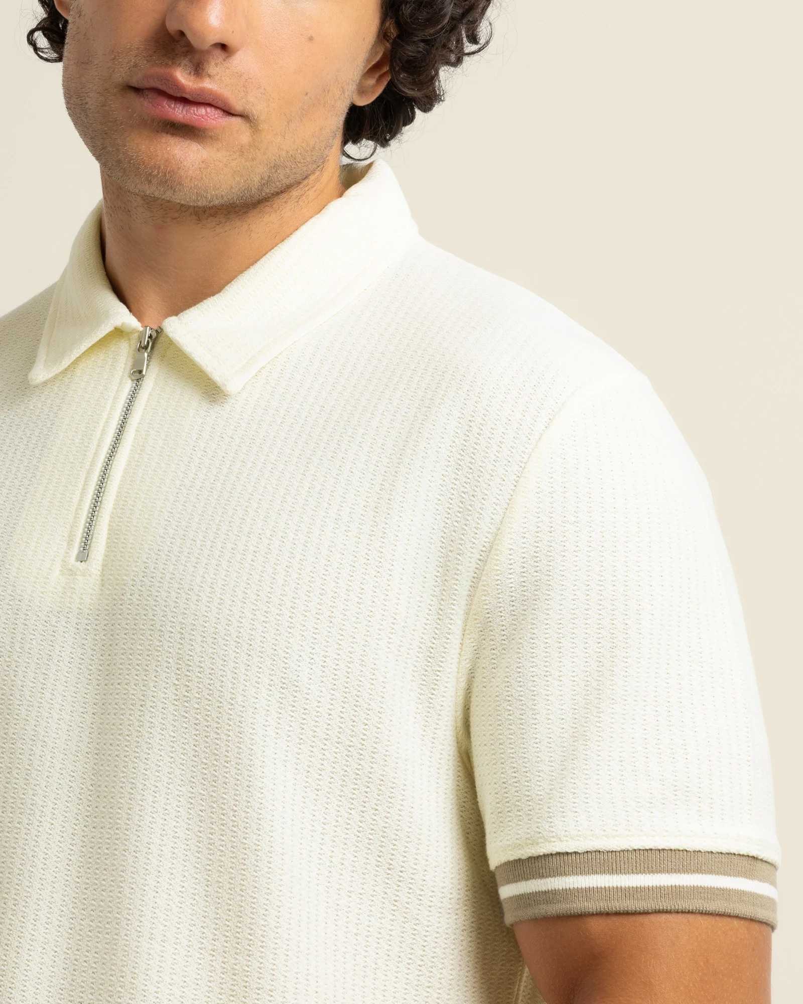 Odin - Textured Polo Shirt - Image 5