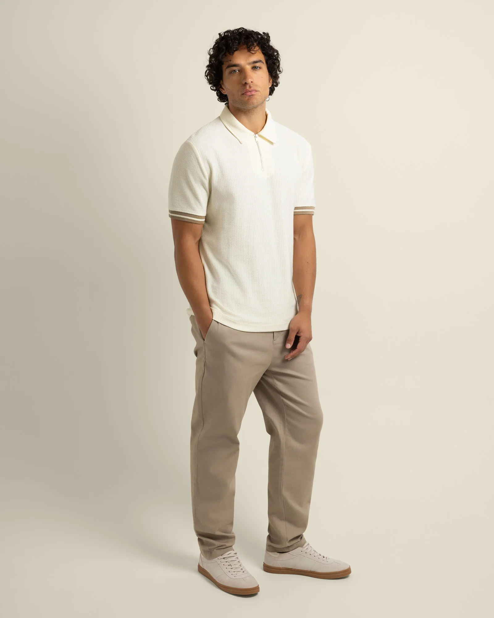 Odin - Textured Polo Shirt - Image 7