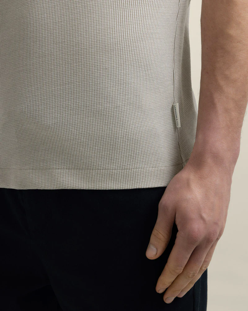 Osvald - Jacquard Textured T-Shirt - Image 13