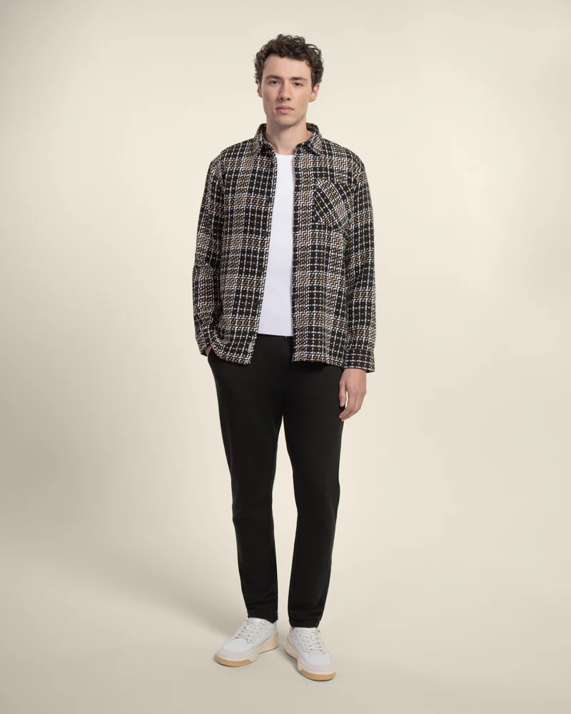 Pique Interlock Turn Up Jogger - Image 3