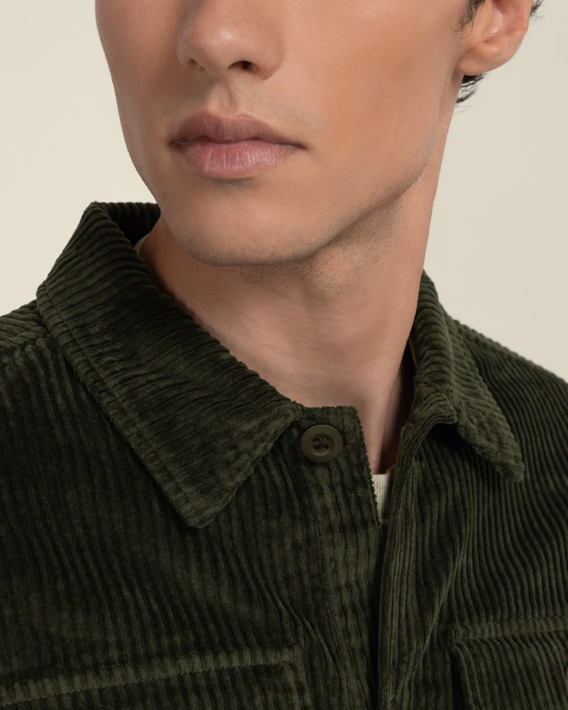 Saeby - Heavy Corduroy Overshirt - Image 14