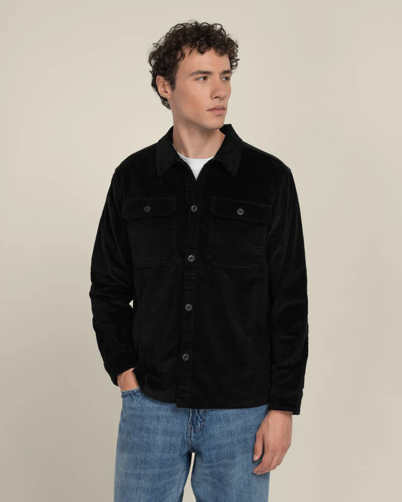 Saeby - Heavy Corduroy Overshirt - Image 9