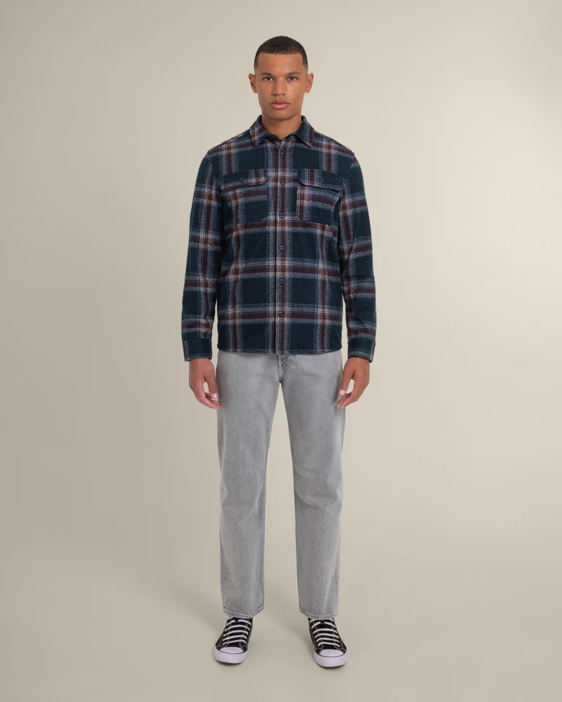 Skagen - Multi Check Jersey Casual Overshirt - Image 17