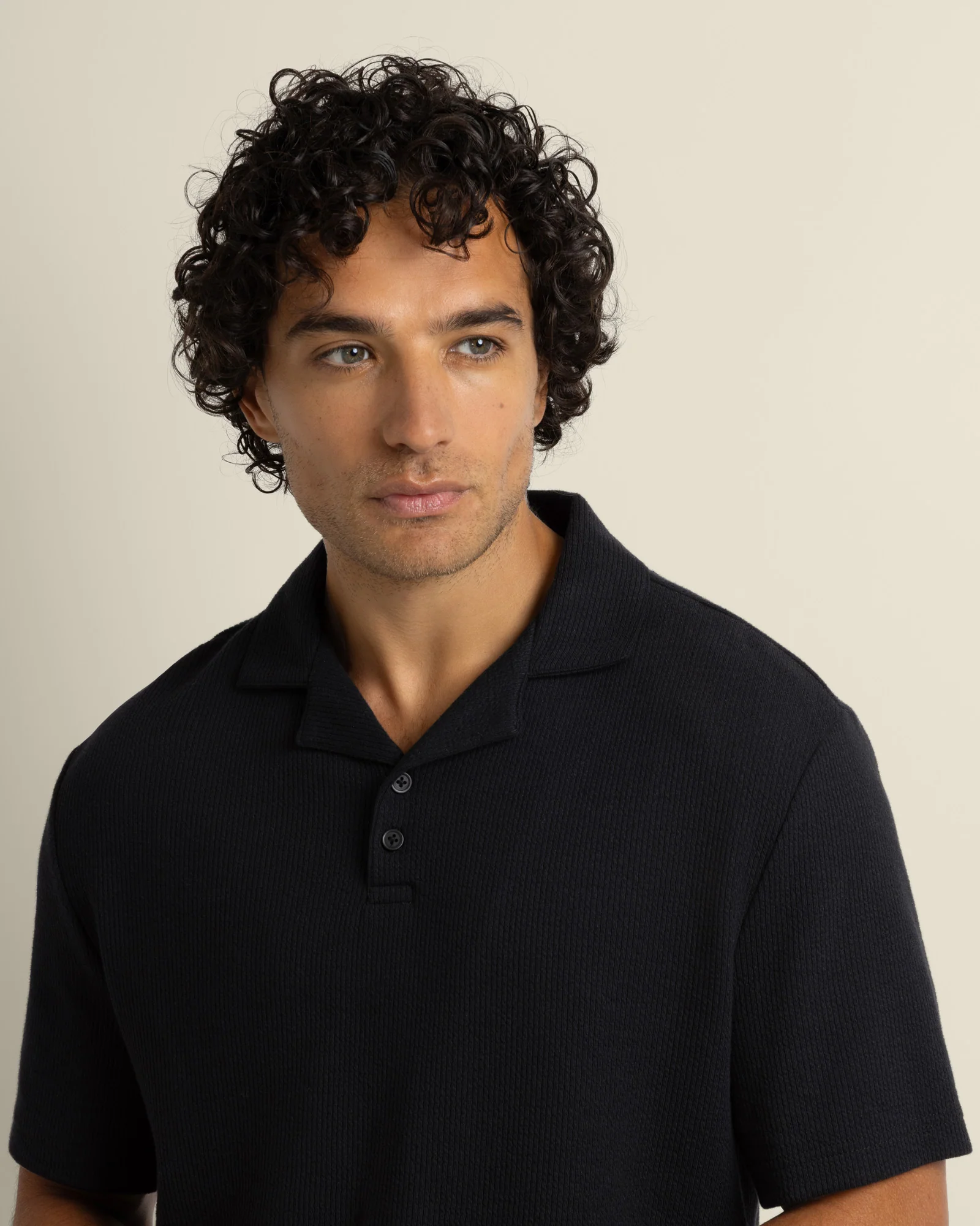 Sommer - Wavy Rib Polo Shirt - Image 15