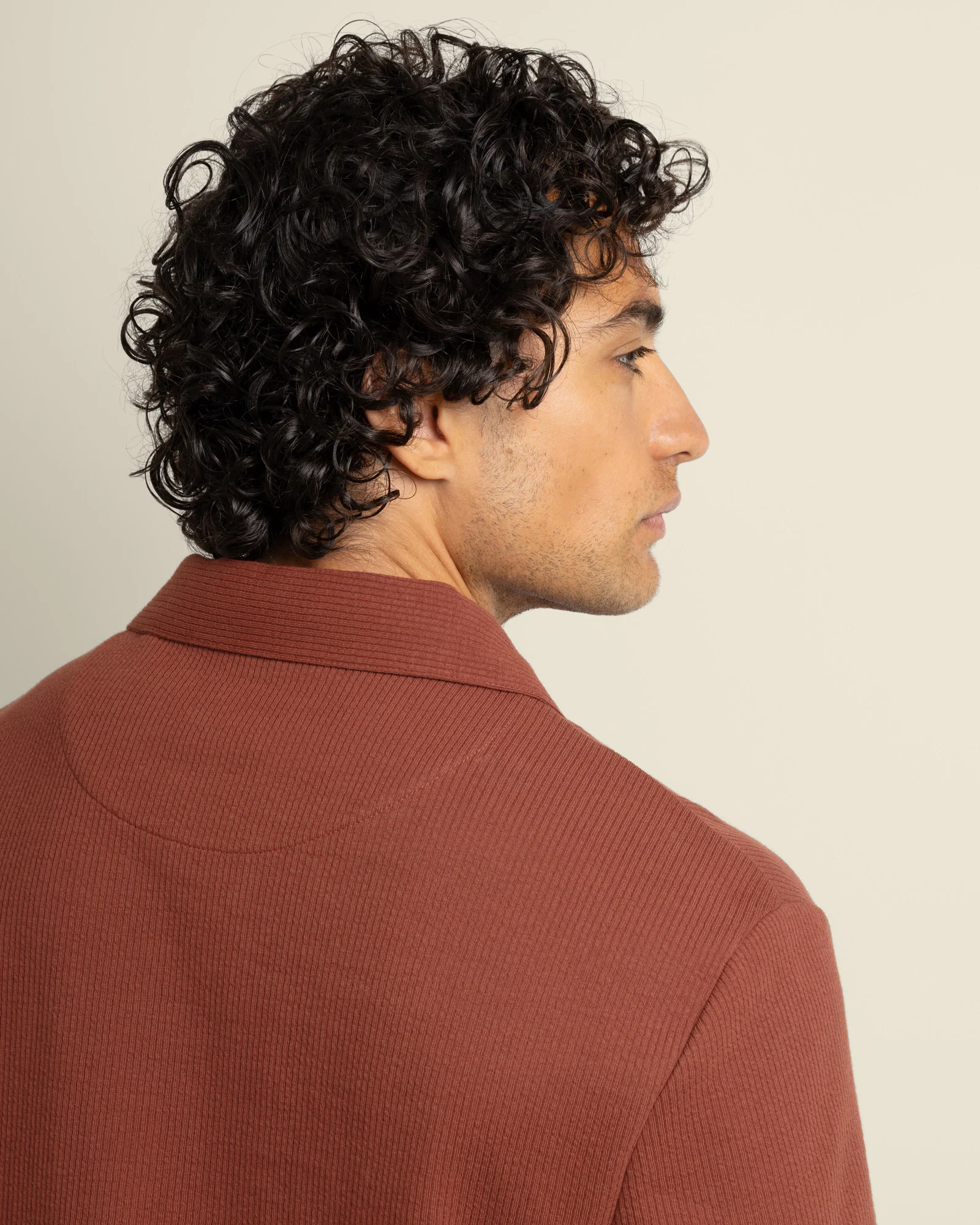 Sommer - Wavy Rib Polo Shirt - Image 3